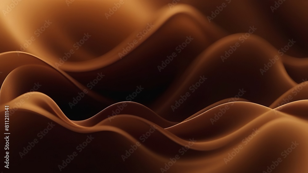 Fototapeta premium Abstract lines brown veil, smoke