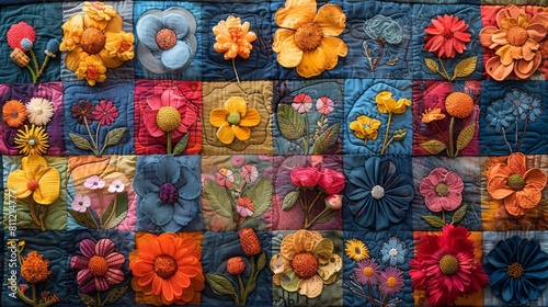 Patchwork Panache Showcase the beauty of quilt-making using repurposed fabric