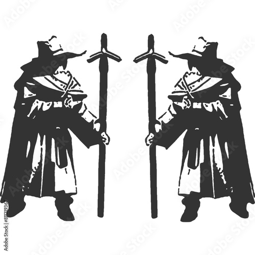 Unmask Truth Within Vintage Illustration Vector