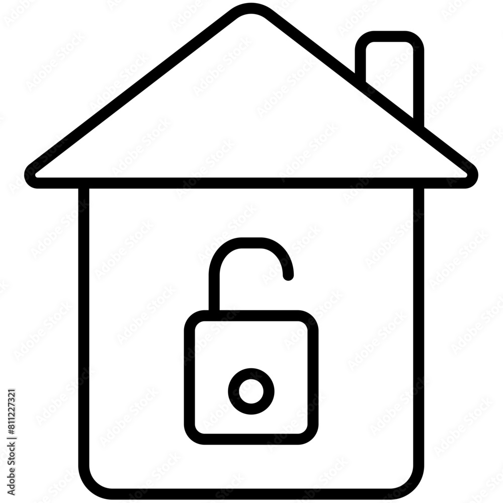 Real Estate Outline Icon Pack Real Estate Outline Icon Pack