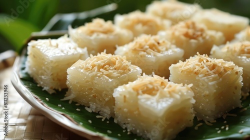 Jipang A Confection of Rice and Sugar Also Known as Bipang or Berondong Beras photo