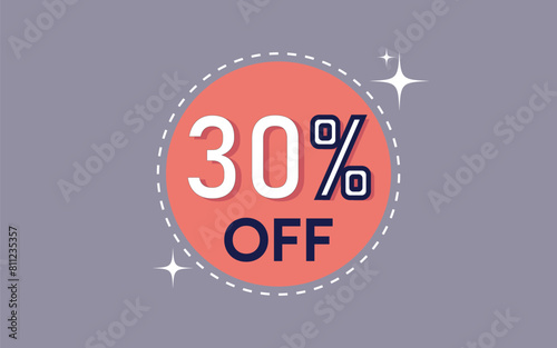 30 percent discount off illustration offer