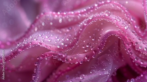 Intricate pink swirls and patterns