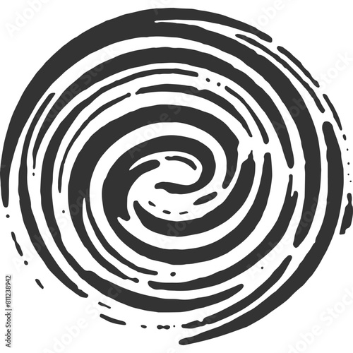 Wanderers Time Loop Vintage Illustration Vector