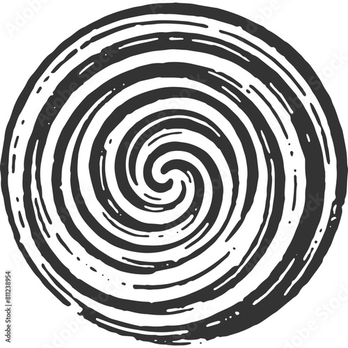 Wanderers Time Loop Vintage Illustration Vector