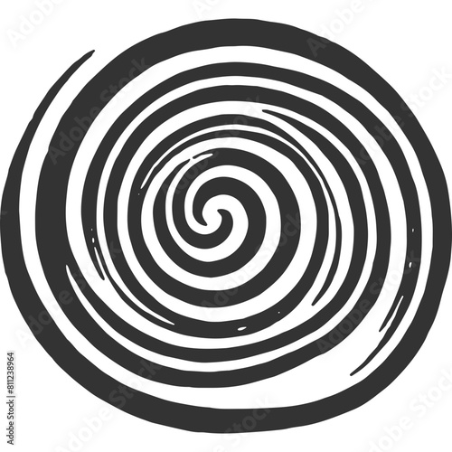 Wanderers Time Loop Vintage Illustration Vector