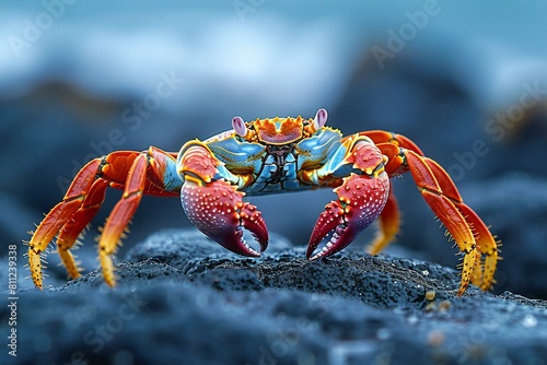 Sally Lightfoot crab, Galapagos Islands, Ecuador