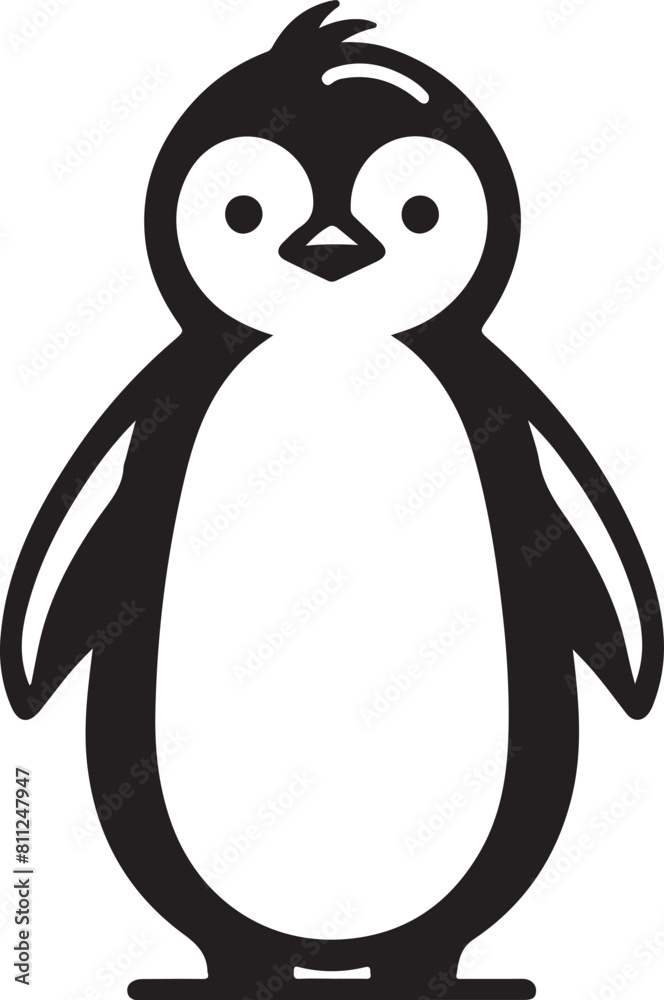 Fototapeta premium Penguin Illustration