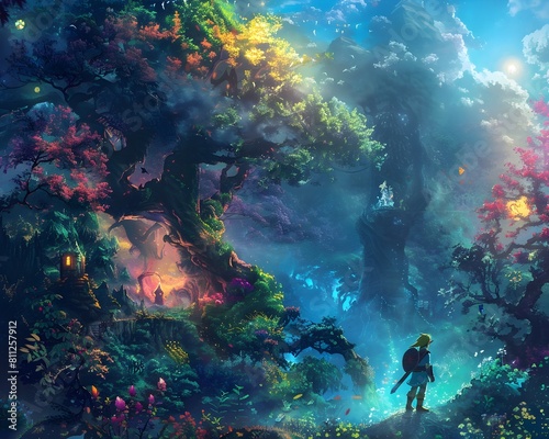 Zelda Adventurers Enchanted Quest through Mythical Wonderland