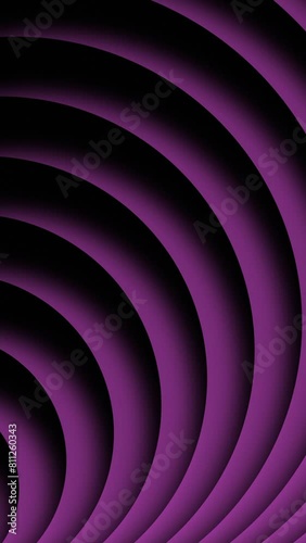 Wallpaper Mural half semi circles moving and growing diagonally from small to big in one direction. Abstract seamless loop animation of pink color circles with dark shadow growing diagonally from one direction. Torontodigital.ca