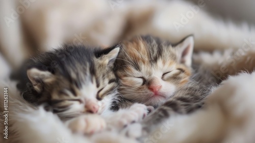 Newborn kitty cats