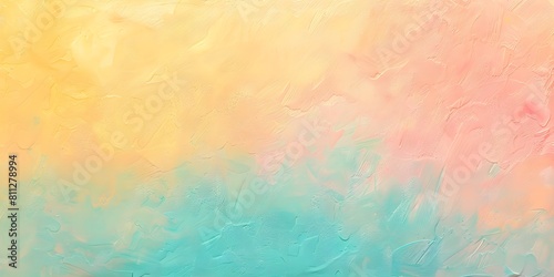 Dynamic textured gradient abstract backdrop, in light ones pastel yellow green pink colors, perfect for sparking creativity in design, digital art, advertising, and multimedia projects