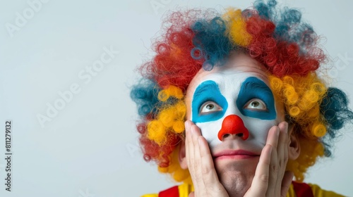 clown with nose