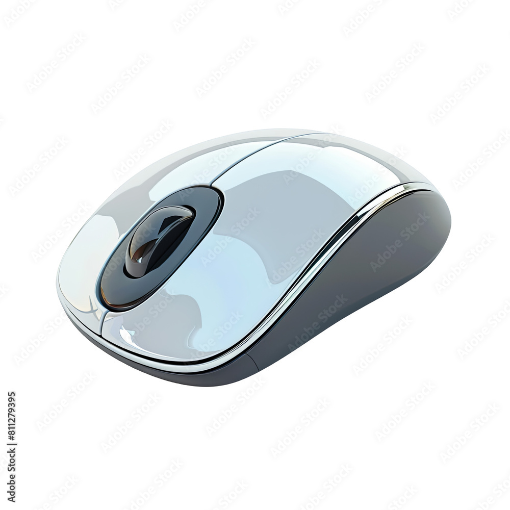 The Ultimate Computer Mouse for IT Professionals isolated on white background The Ultimate Computer Mouse for IT Professionals isolated on white background