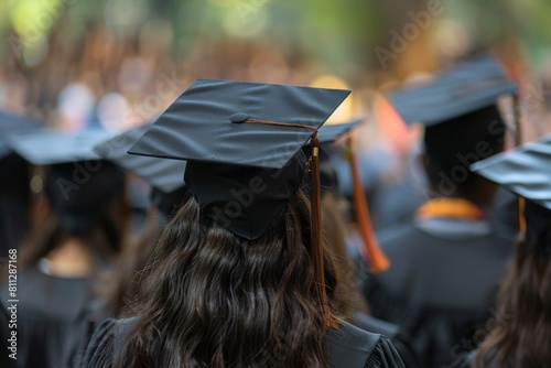 Group of People Wearing Graduation Caps and Gowns