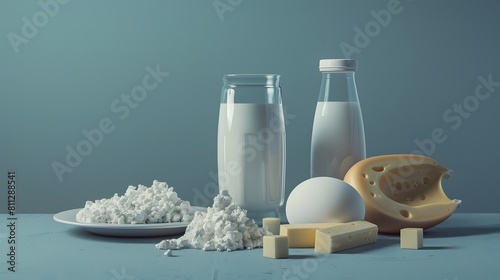 Yogurt and milk product ingredients that can preserve food for a long time.