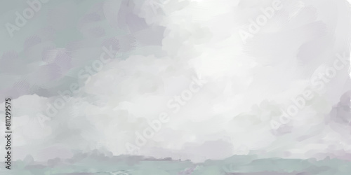 Light   Airy Soft   Serene Cloudscape Landscape Meadow in Soft Pastel Colors - Digital Painting  Art  Artwork  Illustration