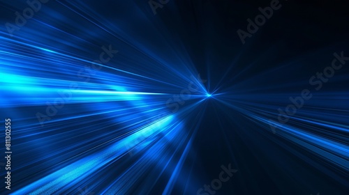 Blue light background wallpapers. A dark blue background with light streaks.