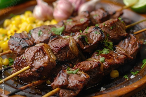 Anticuchos: Classic Peruvian Beef Heart Skewers with a Hint of Cumin and Garlic. Perfectly Grilled
