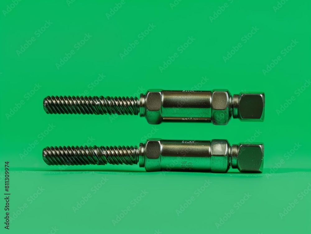 Torx Set Set of Torx starshaped bits, side view, essential for ...