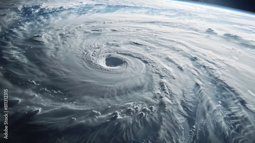 Hurricane  over Atlantics
