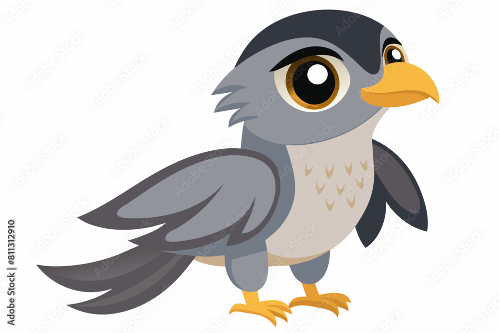 goshawk cartoon vector illustration goshawk cartoon vector illustration