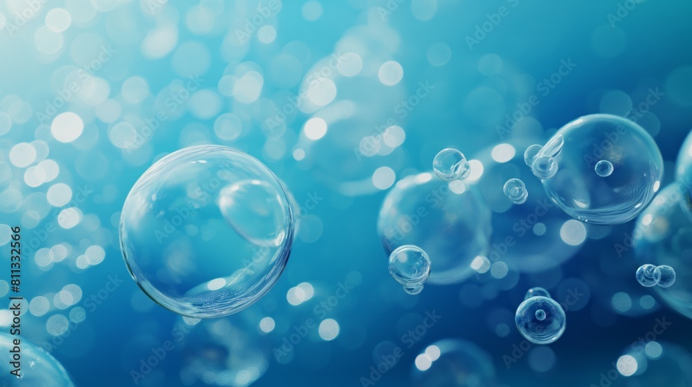 Futuristic Water Bubbles