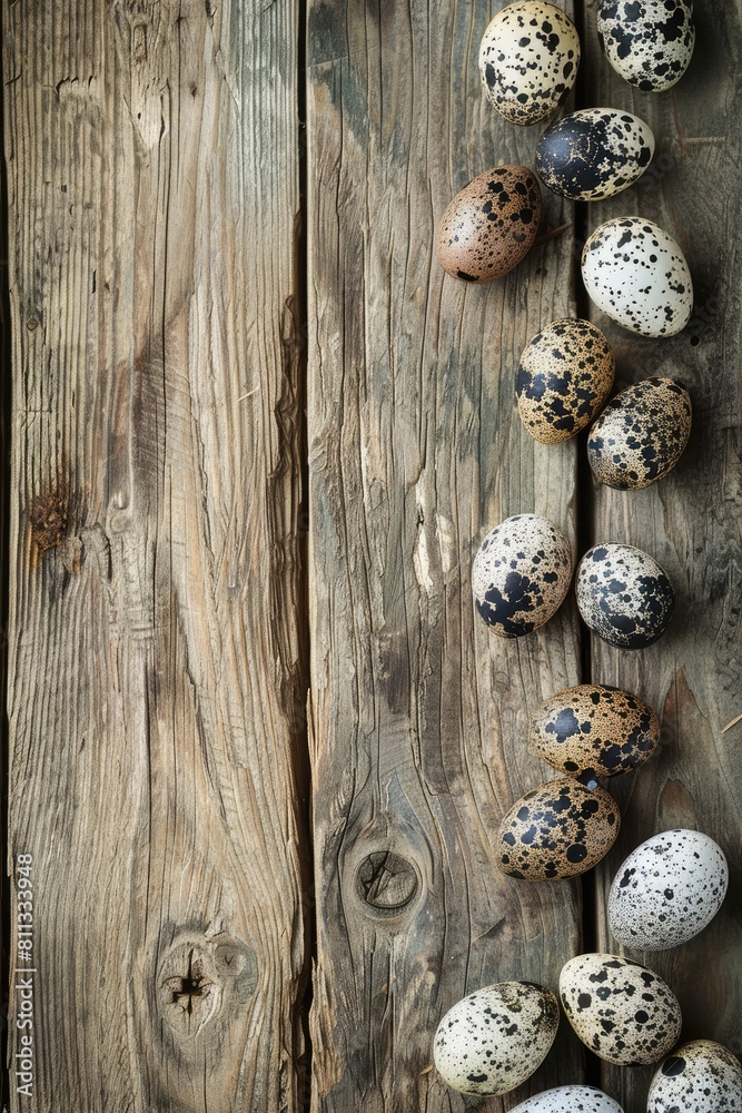 quail eggs on a wooden background. Selective focus quail eggs on a wooden background. Selective focus