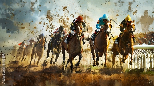 Derby horse racing  © Ziyan