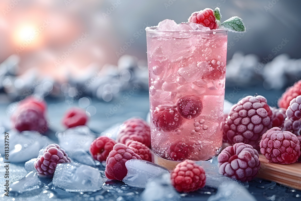 Fresh summer drinks cocktails with berries, fruits, ice and frost on glasses. Vacation open beach bar concept. Fresh summer drinks cocktails with berries, fruits, ice and frost on glasses. Vacation open beach bar concept.