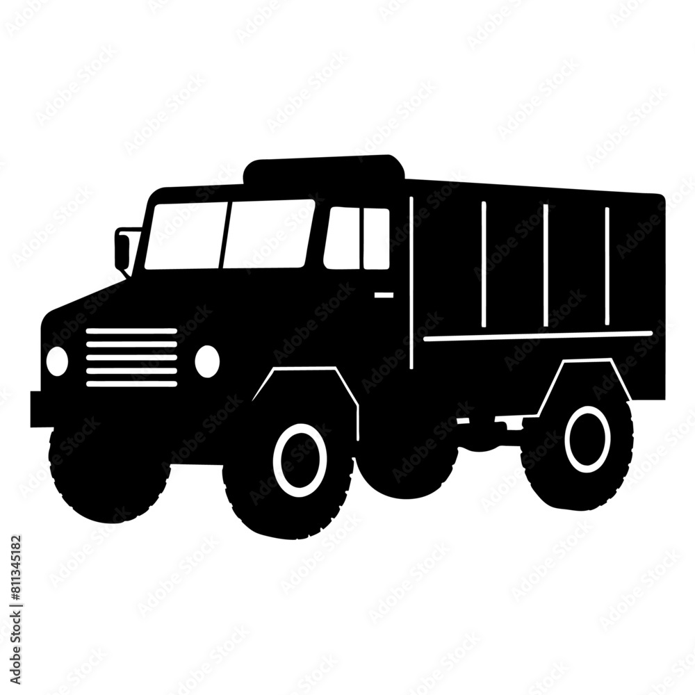 Military truck vector silhouette army force vector black silhouette (1) Military truck vector silhouette army force vector black silhouette (1)