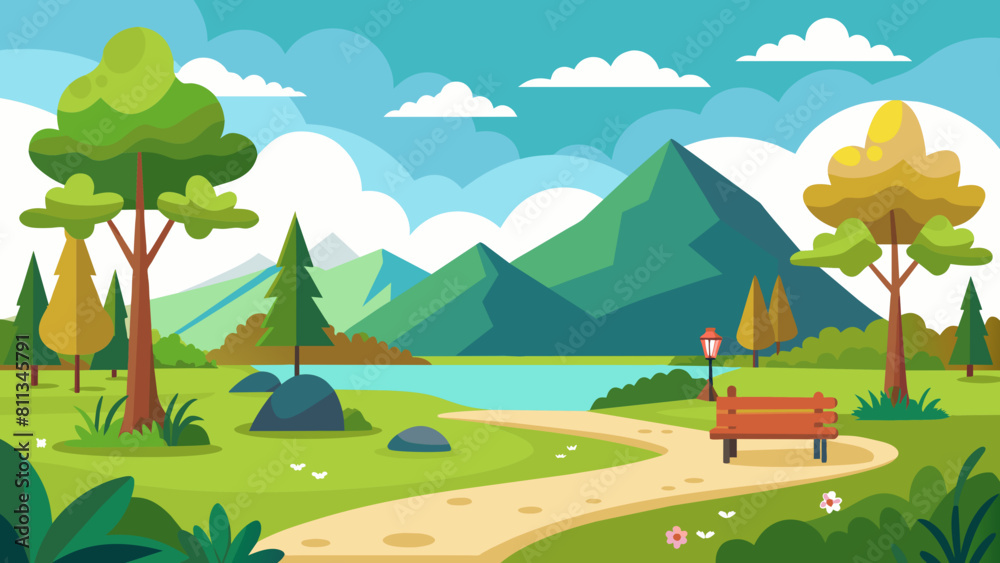  background cartoon vector illustration