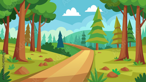  background cartoon vector illustration