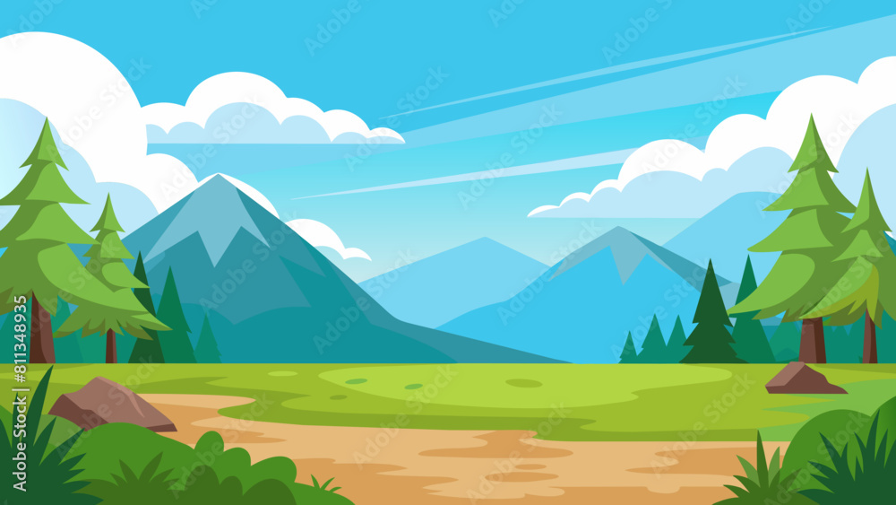  background cartoon vector illustration