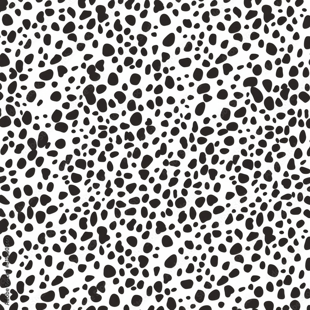 Black and White Animal Print Pattern Black and White Animal Print Pattern