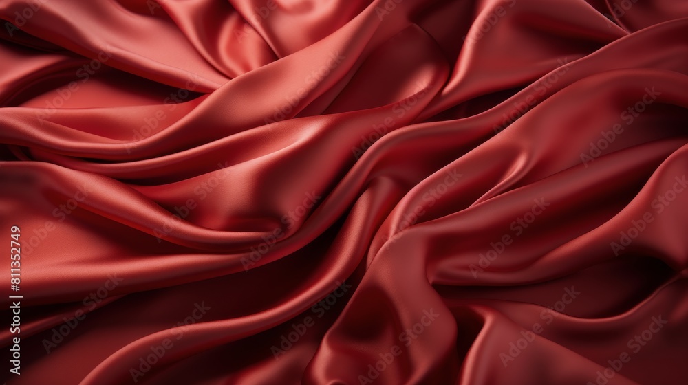 Close Up of Red Fabric Close Up of Red Fabric
