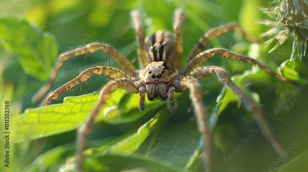 Grass Spider of the Agelenopsis species Grass Spider of the Agelenopsis species
