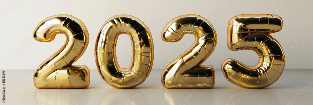 Happy new year 2025 golden number Happy new year 2025 golden number