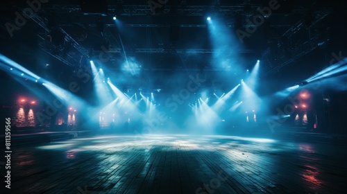 Stage Filled With Smoke © ArtCookStudio
