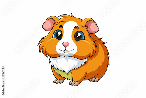 hamster cartoon vector illustration
