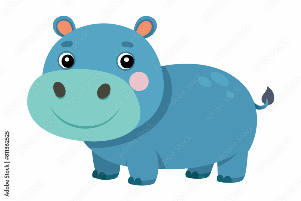 hippopotamus cartoon vector illustration hippopotamus cartoon vector illustration