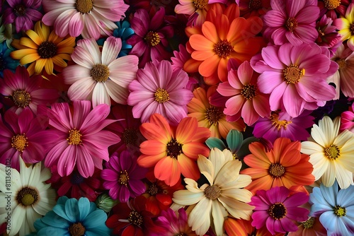 Beautiful colorful flowers © Matija