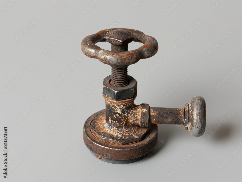 Weathered Valve Handle: A Testament to Industrial Endurance Weathered Valve Handle: A Testament to Industrial Endurance