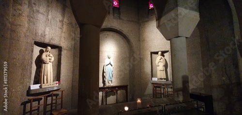 interior of church