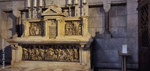 entrance to the church