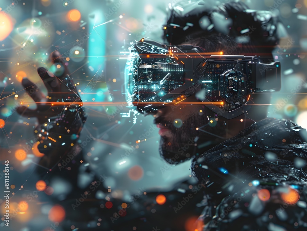 Harnessing the Transformative Power of and Blockchain to Forge a New Era of Digital and Virtual Realities Harnessing the Transformative Power of and Blockchain to Forge a New Era of Digital and Virtual Realities