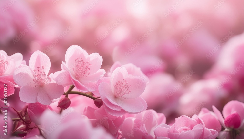pink abstract background blur