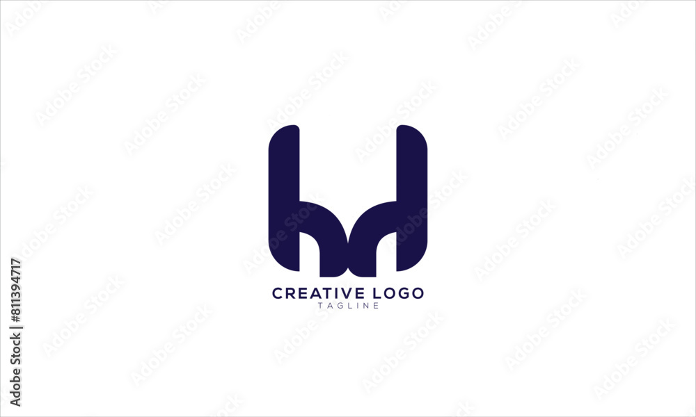 WH HW HH Abstract initial monogram letter alphabet logo design WH HW HH Abstract initial monogram letter alphabet logo design