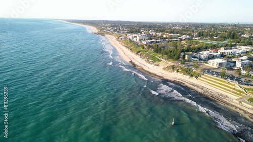 Wallpaper Mural Cottesloe Beach aerial view, Perth Torontodigital.ca