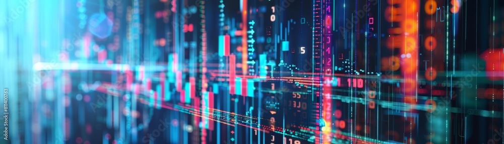 Focus on the intricacies of financial data within a stock or currency market context Focus on the intricacies of financial data within a stock or currency market context